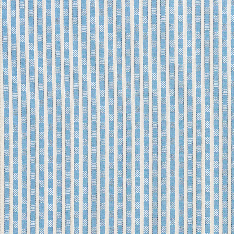 View 74210 Beverly Stripe Cobalt by Schumacher Fabric