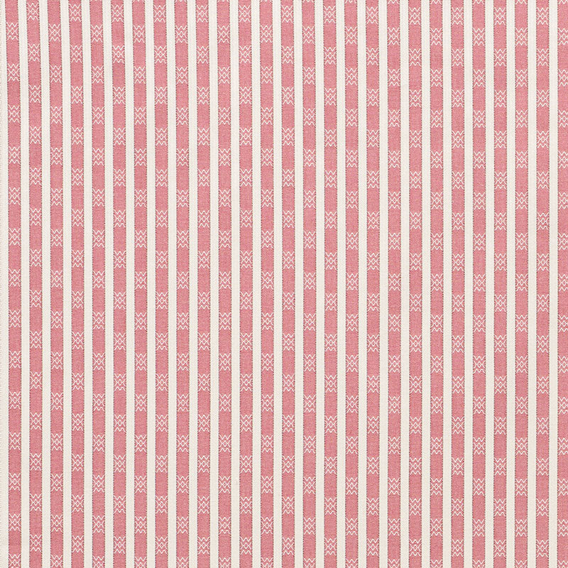 Save 74212 Beverly Stripe Red by Schumacher Fabric