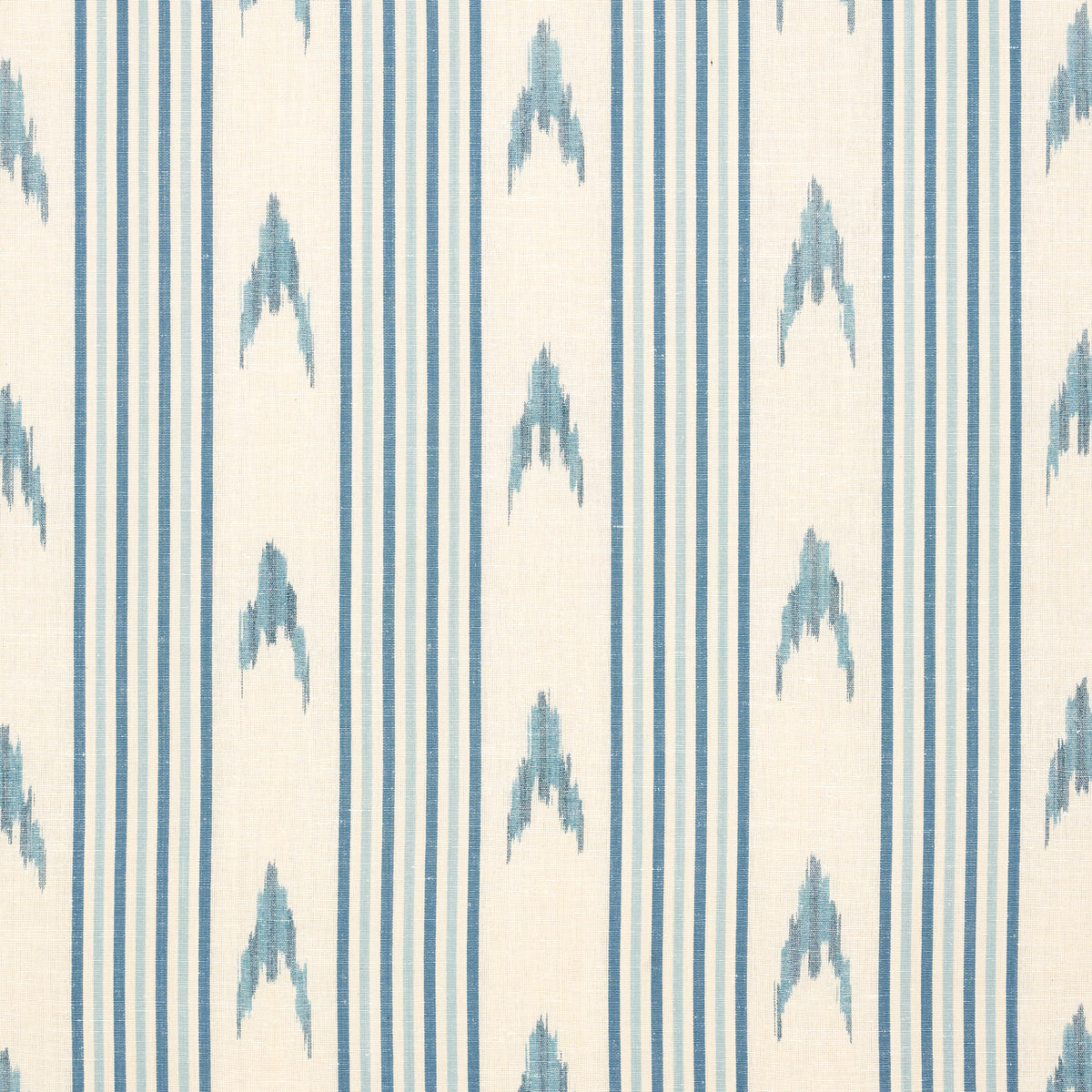 Purchase 74223 Santa Barbara Ikat, China Blue by Schumacher Fabric