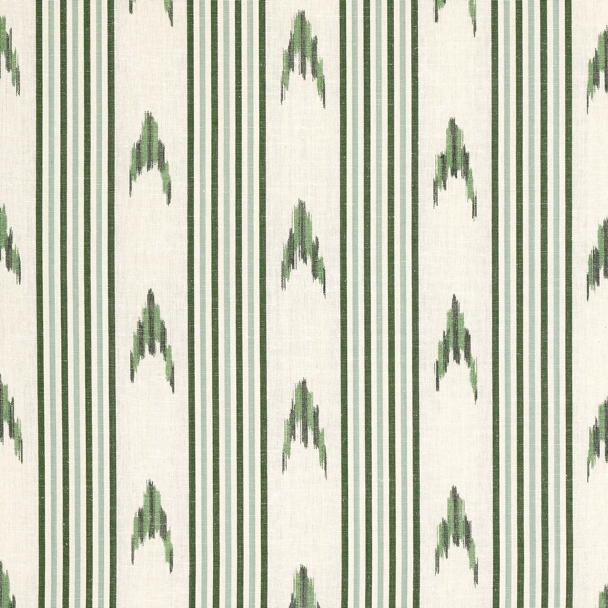 Purchase 74224 Santa Barbara Ikat, Leaf Green by Schumacher Fabric