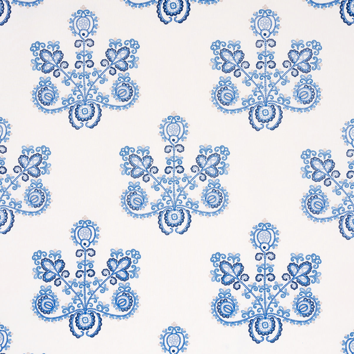 Purchase 74454 Estrella Embroidery, Porcelain by Schumacher Fabric
