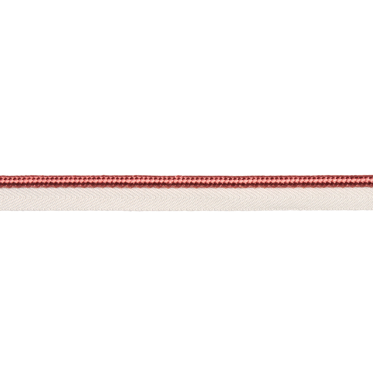 Purchase 74559 | Gustave Silk Lip Cord Medium, Coral - Schumacher Trim