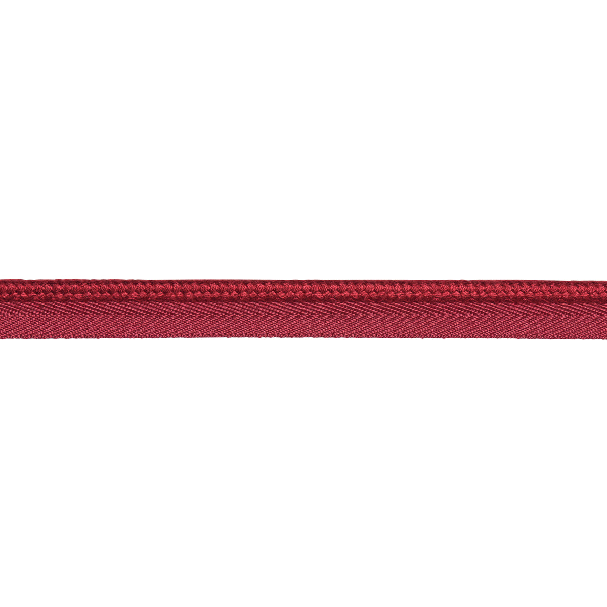 Purchase 74789 | Cedric Cotton Lip Cord Medium, Red - Schumacher Trim