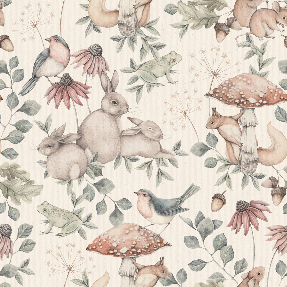 Purchase 7483 | Minou, Soft Multi - Borastapeter Wallpaper