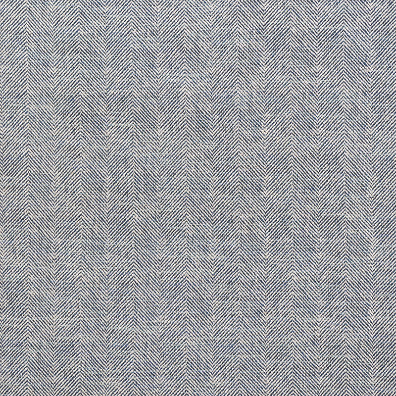 Buy 75142 Caro Herringbone Indigo by Schumacher Fabric