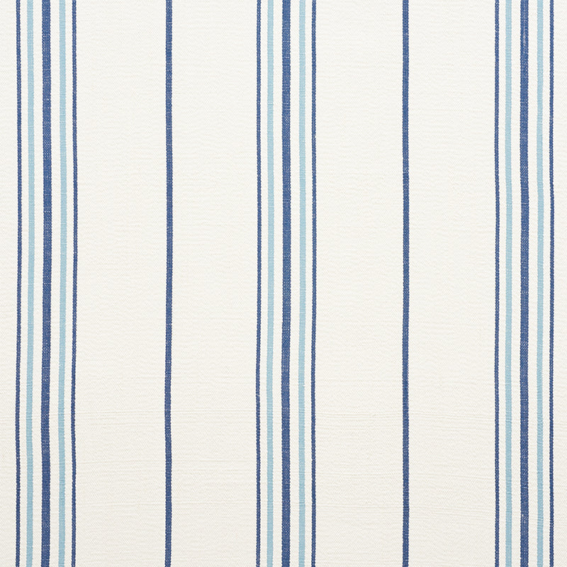Acquire 75260 Scarset Stripe Blues by Schumacher Fabric