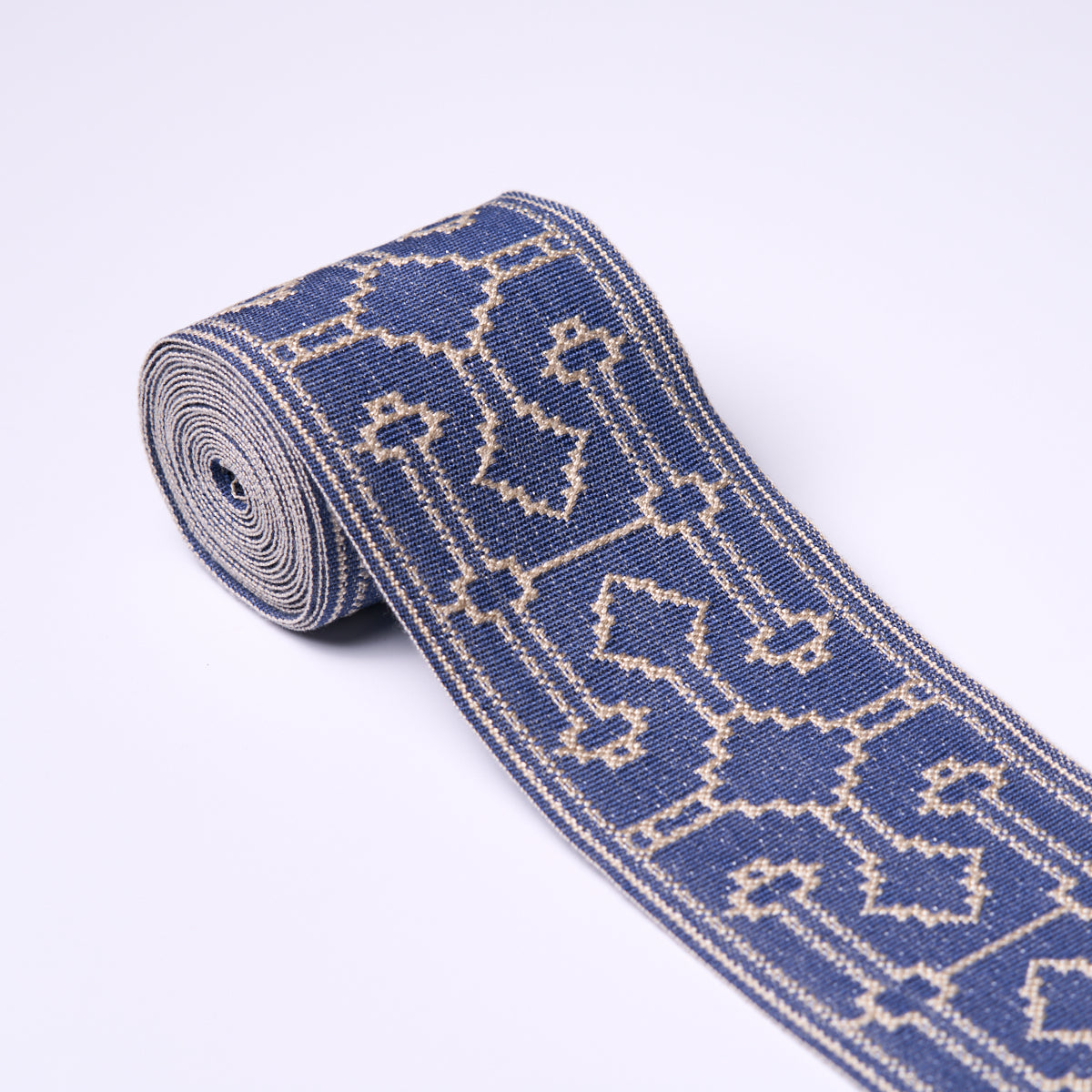 Purchase 75289 | Filbert Tape, Denim - Schumacher Trim