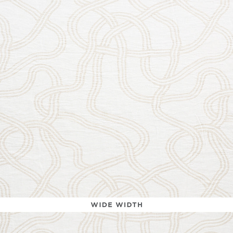 Looking 75292 Seabury Natural by Schumacher Fabric