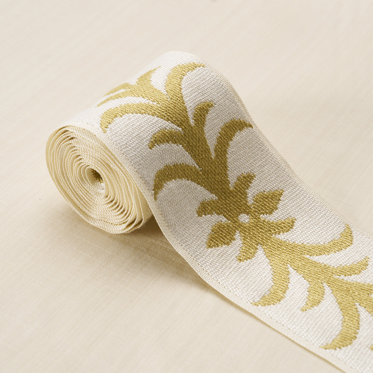 Purchase 75447 | Acanthus Tape, Ochre - Schumacher Trim
