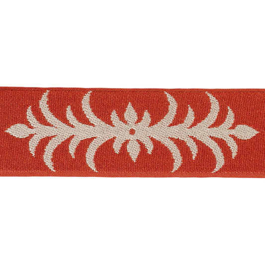 Purchase 75449 | Acanthus Tape, Terracotta - Schumacher Trim