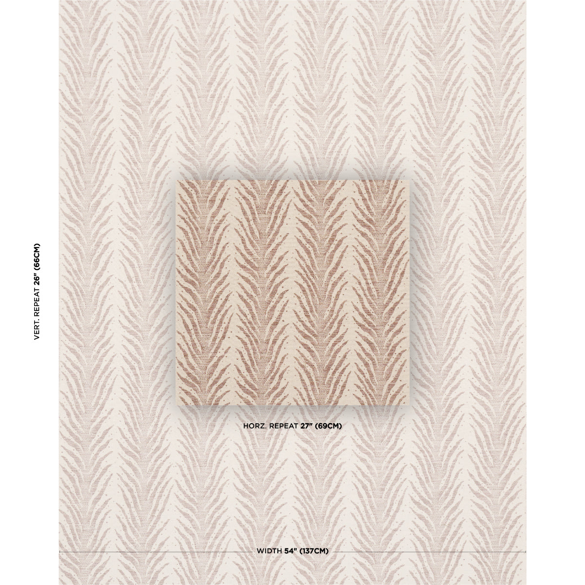 Purchase 75455 | Creeping Fern, Biscuit - Schumacher Fabric