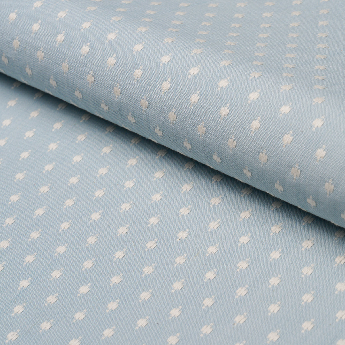 Purchase 75538 | Barlow, Soft Blue - Schumacher Fabric