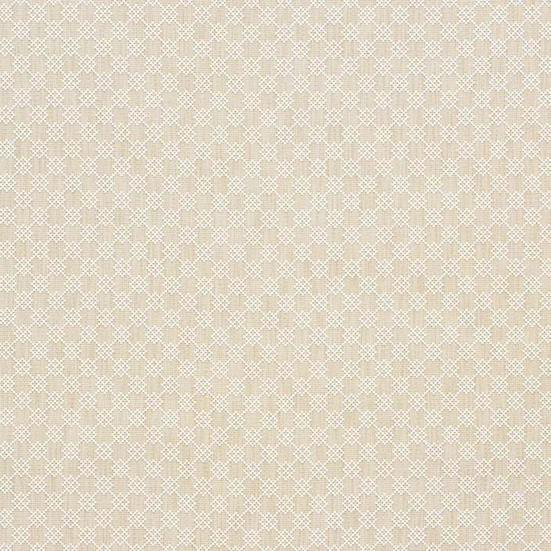 Save 75560 Albert Fret Natural by Schumacher Fabric