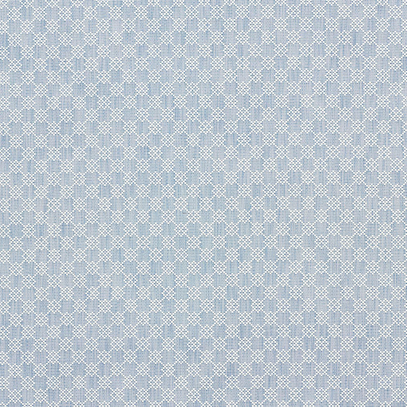 Looking 75562 Albert Fret Blue by Schumacher Fabric