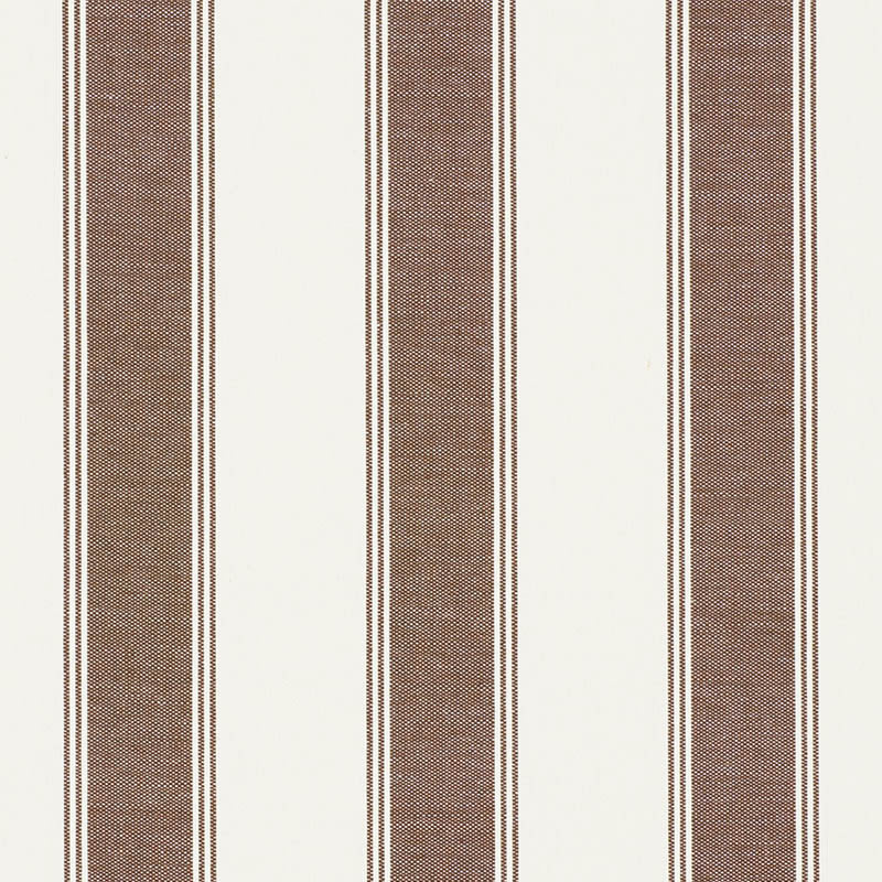 Save 75822 Rafe Stripe Berber Brown by Schumacher Fabric