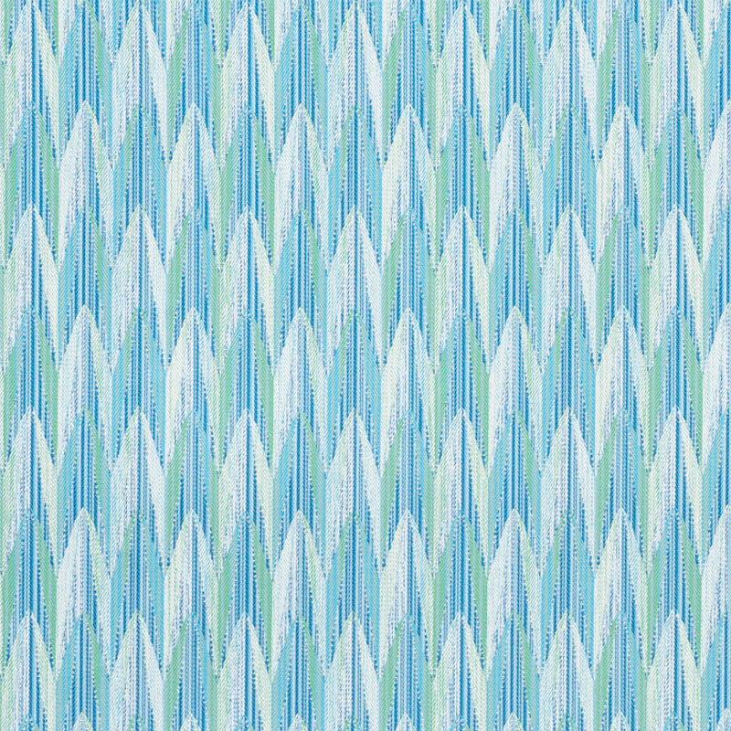 Acquire 75910 Verdant Aqua & Leaf by Schumacher Fabric