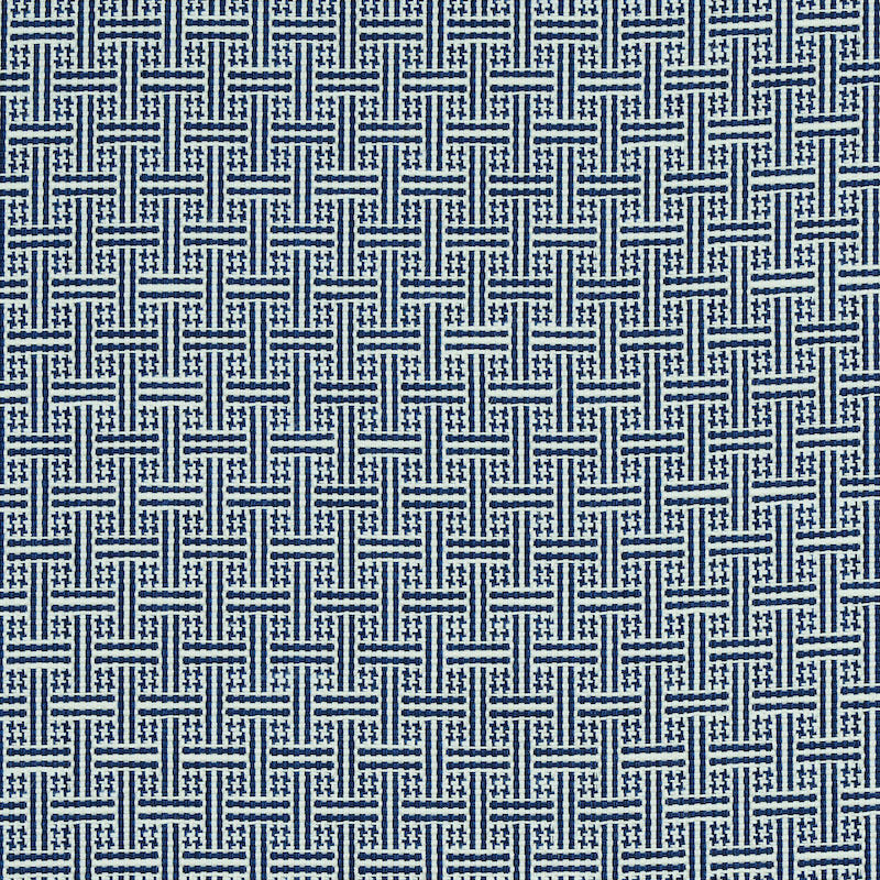 Looking 75936 Brickell Navy by Schumacher Fabric