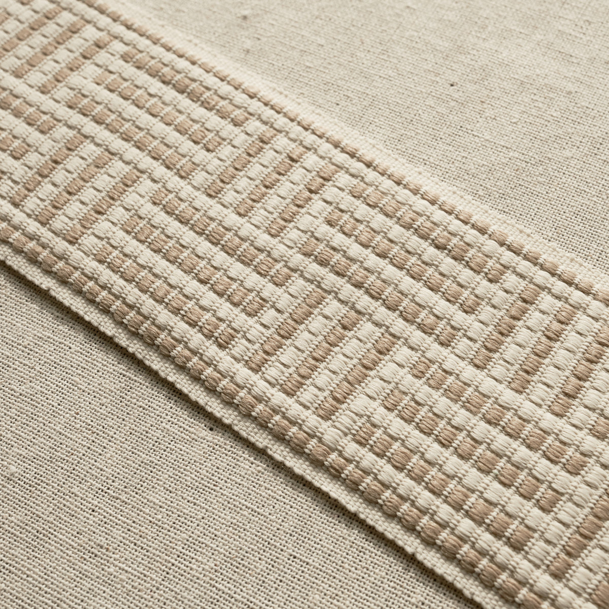 Purchase 75963 | Brickell Tape Indoor/Outdoor, Neutral - Schumacher Trim