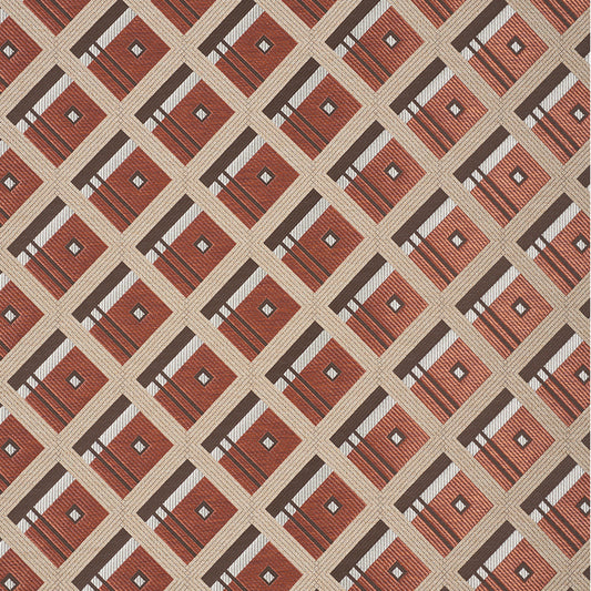 Looking 76010 Legrad Argyle Cognac by Schumacher Fabric