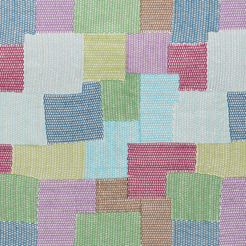 Shop 76180 Carnaby Blue & Green by Schumacher Fabric
