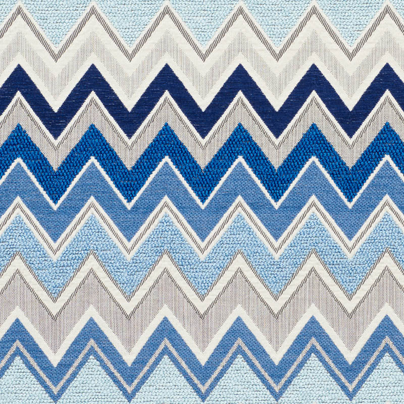 Order 76300 Zenyatta Mondatta Ii Blue by Schumacher Fabric