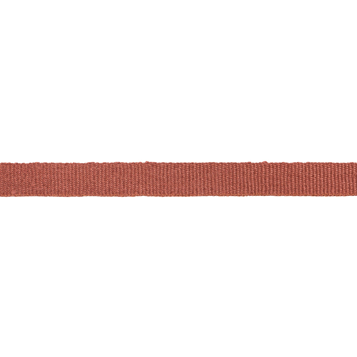 Purchase 76838 | Mathias Linen Tape Narrow, Terracotta - Schumacher Trim