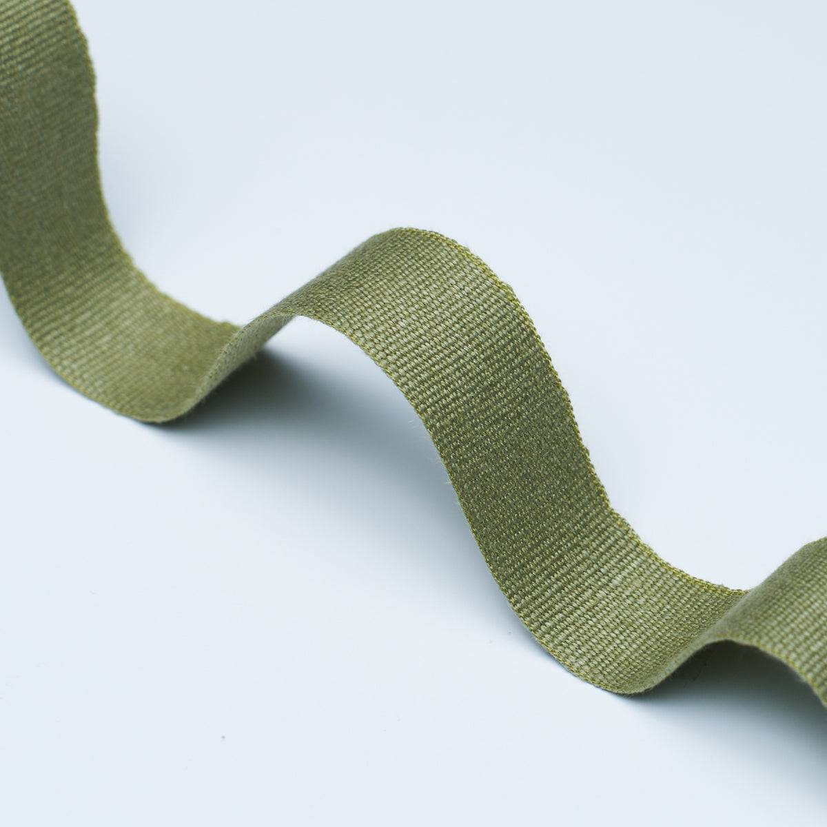 Purchase 76867 | Mathias Linen Tape Medium, Olive - Schumacher Trim