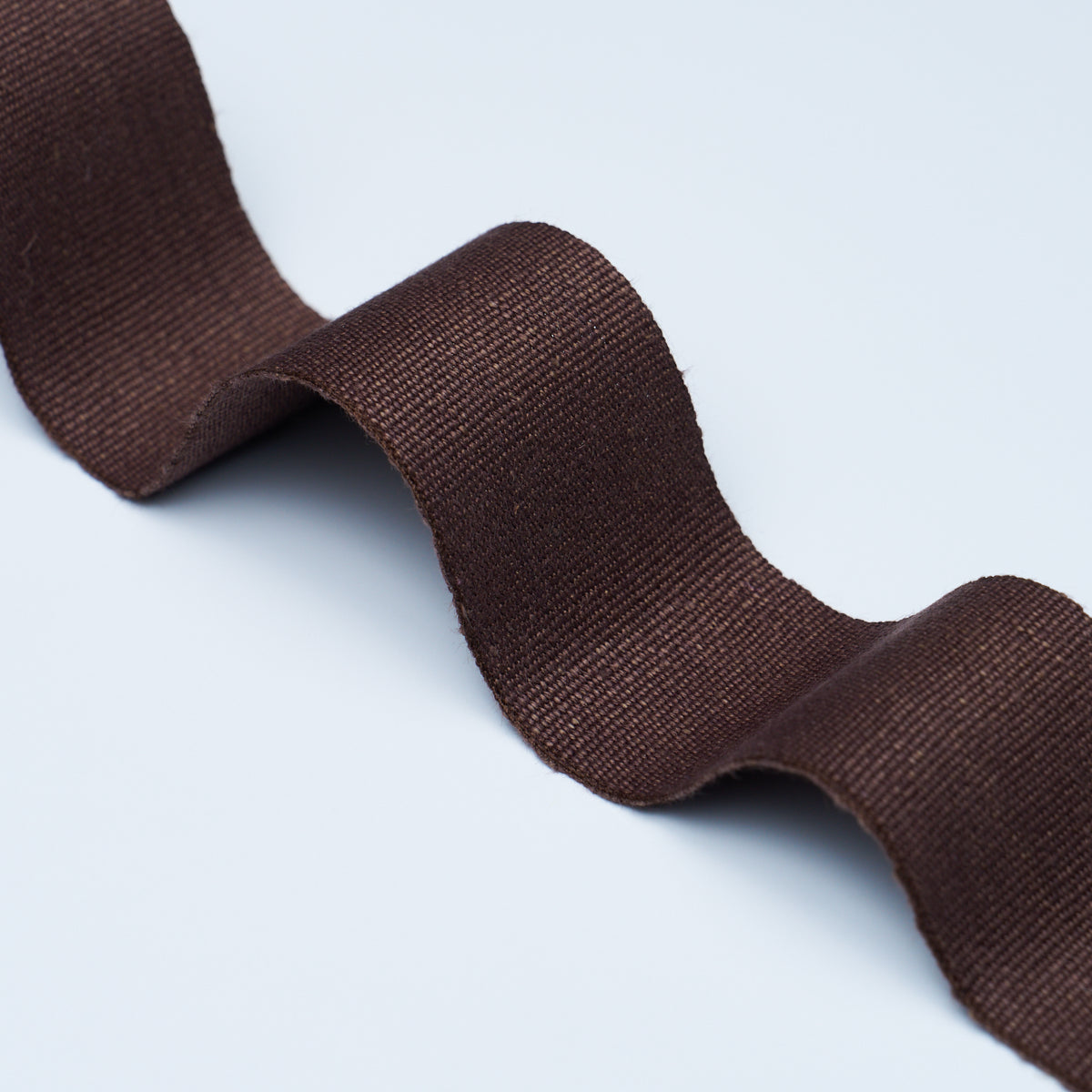 Purchase 76899 | Mathias Linen Tape Wide, Brown - Schumacher Trim