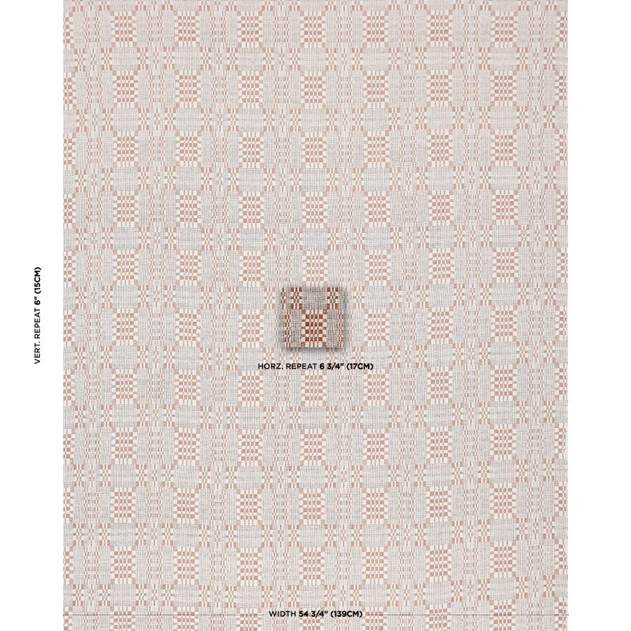 Purchase 76946 | Brimfield, Terracotta - Schumacher Fabric