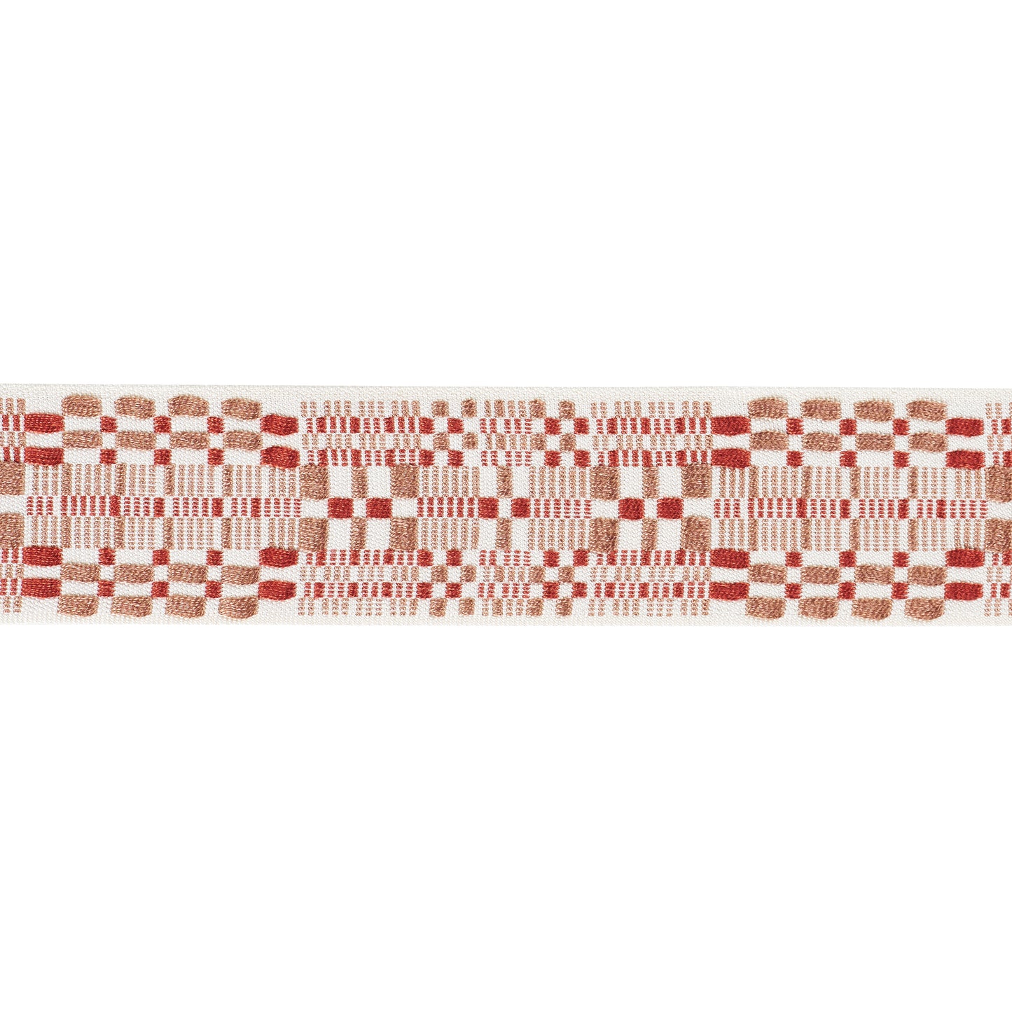 Purchase 76957 | Brimfield Tape, Terracotta - Schumacher Trim