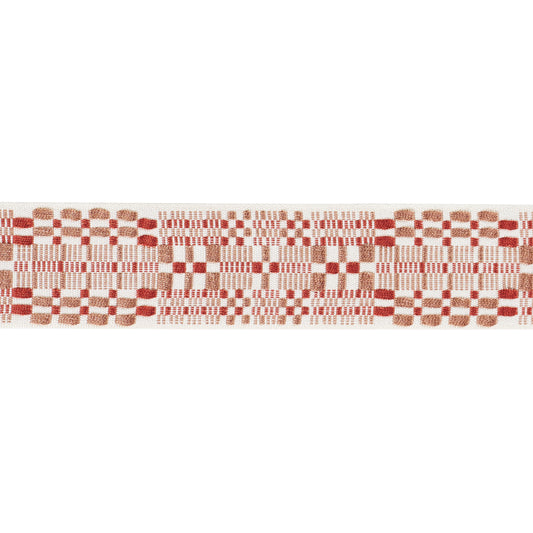 Purchase 76957 | Brimfield Tape, Terracotta - Schumacher Trim