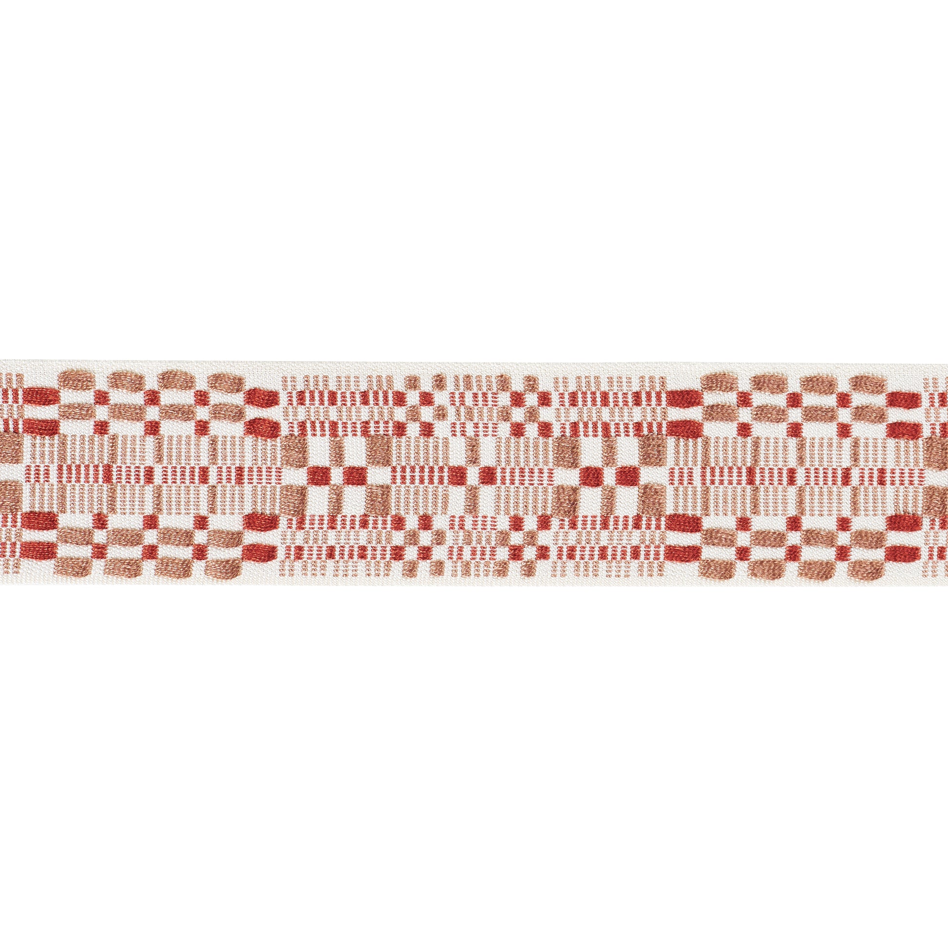 Purchase 76957 | Brimfield Tape, Terracotta - Schumacher Trim