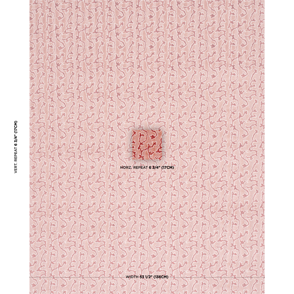 Purchase 77133 | Corail Velvet, Coral - Schumacher Fabric