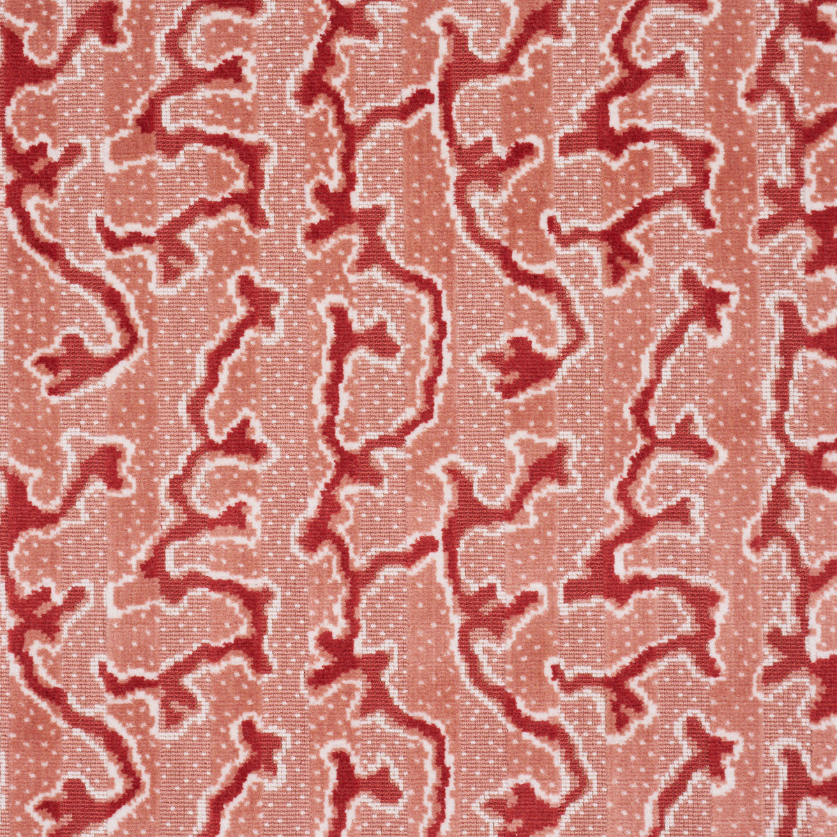 Purchase 77133 | Corail Velvet, Coral - Schumacher Fabric