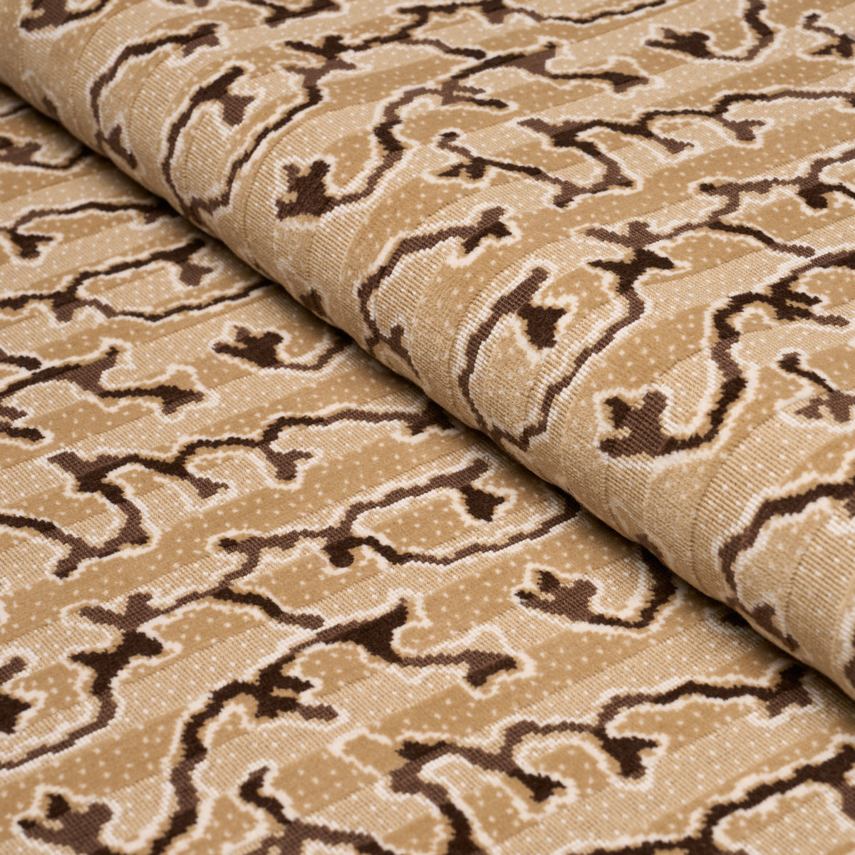 Purchase 77134 | Corail Velvet, Champignon - Schumacher Fabric