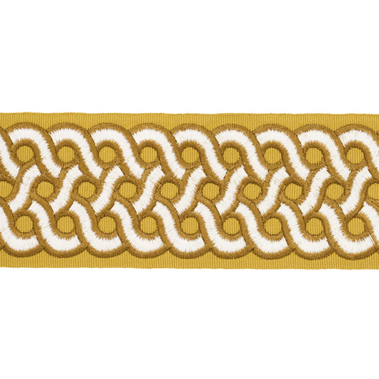 Purchase 77156 | Mandeville Tape, Goldenrod - Schumacher Trim