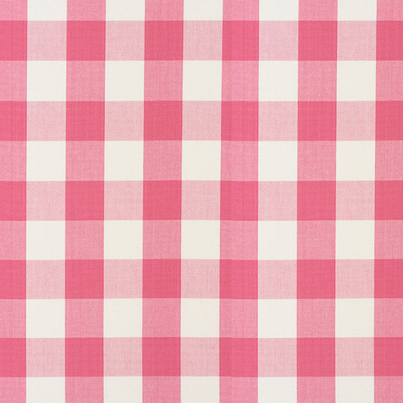 Order 77321 Camden Cotton Check Magenta by Schumacher Fabric