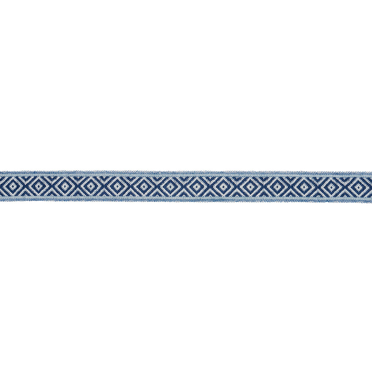 Purchase 77463 | Larson Handwoven Tape, Indigo - Schumacher Trim