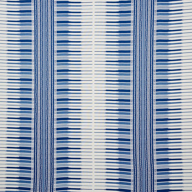 Search 77610 Atchison Blue by Schumacher Fabric