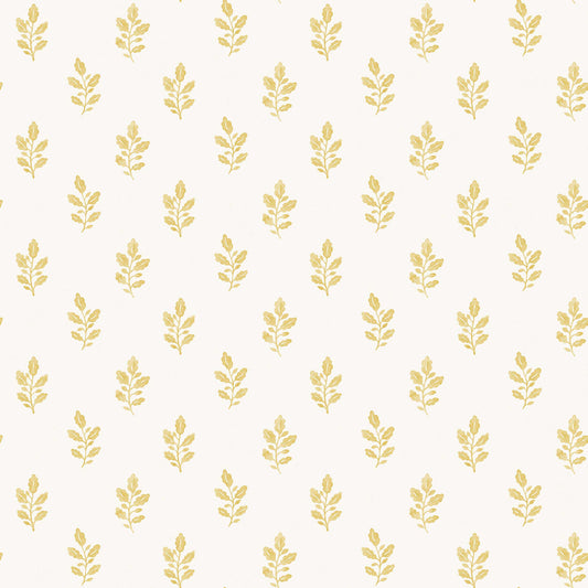 Purchase 7774 | Little Oak, Yellow - Borastapeter Wallpaper