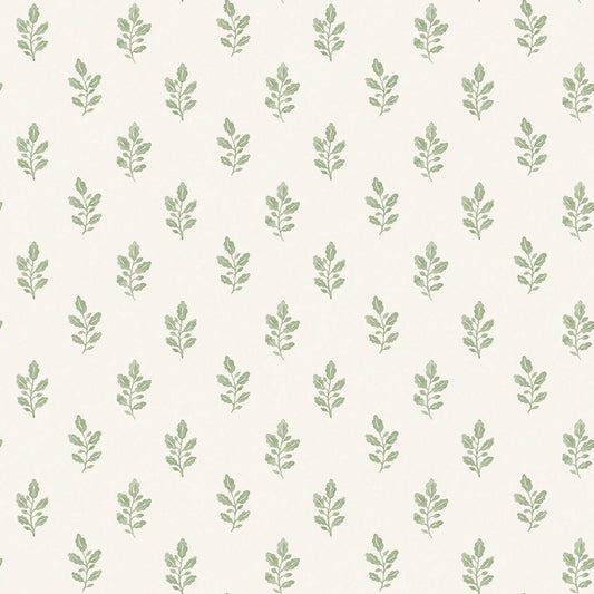 Purchase 7776 | Little Oak, Green - Borastapeter Wallpaper