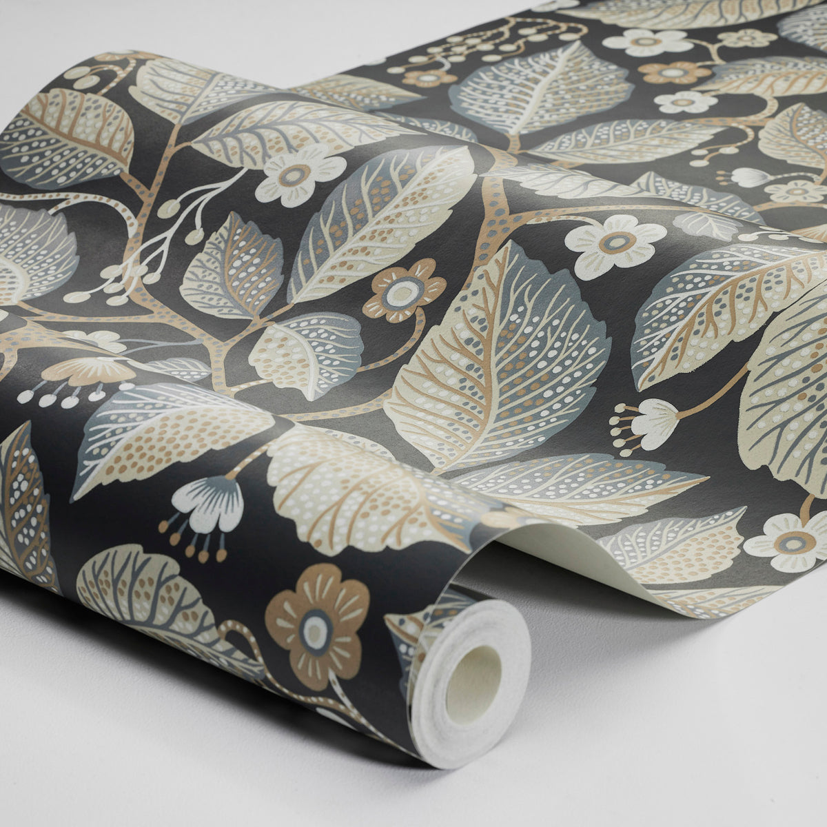 Purchase 7786 | Elm Tree, Charcoal And Neutral - Borastapeter Wallpaper