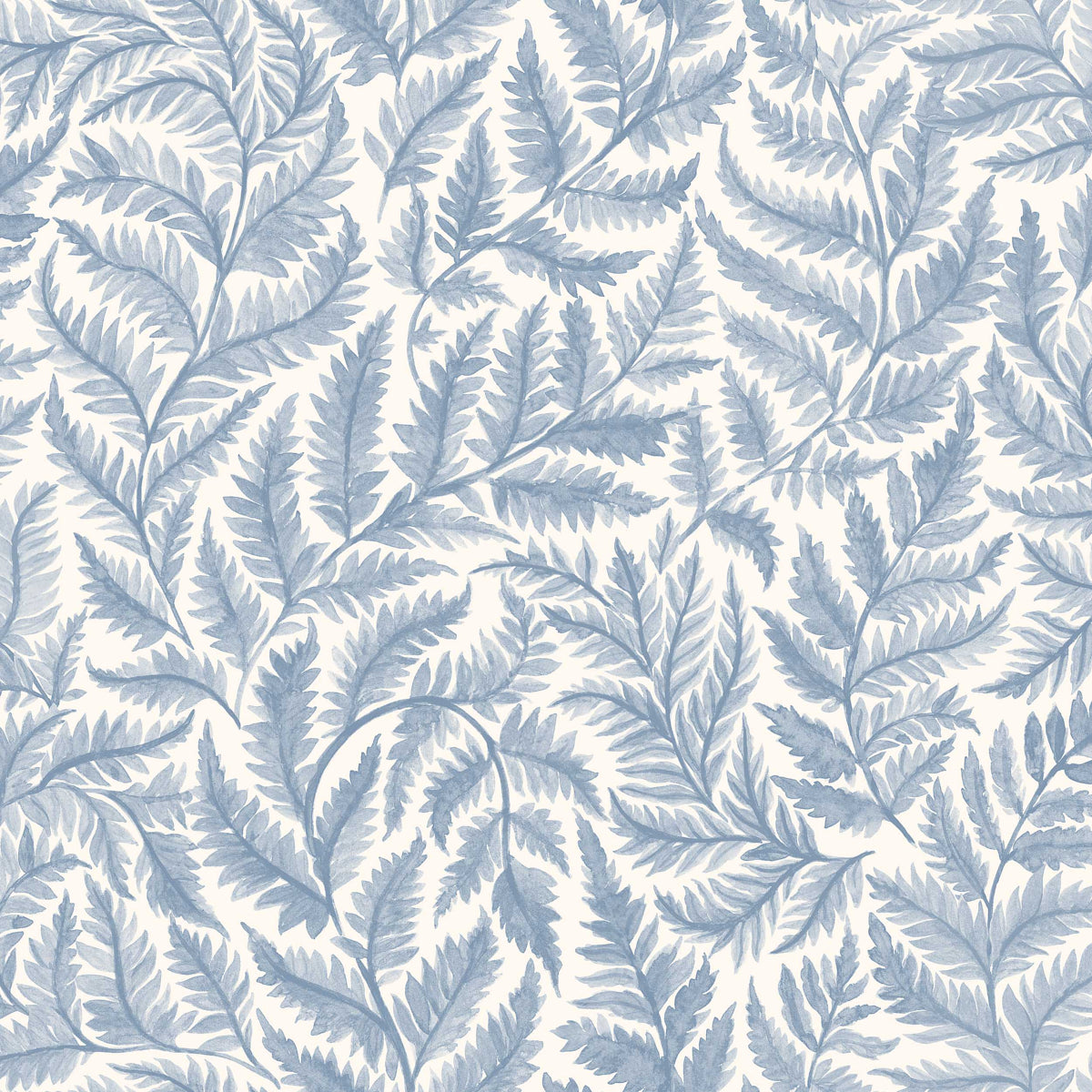 Purchase 7790 | Ferns, Blue - Borastapeter Wallpaper