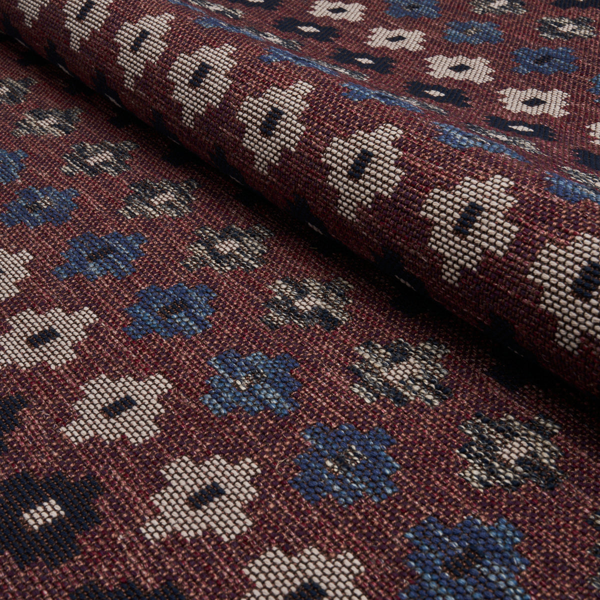 Purchase 78133 | Azulejos, Russet - Schumacher Fabric