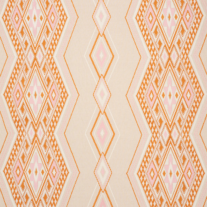 Purchase 78151 Bayeta Embroidery Pink & Orange by Schumacher Fabric