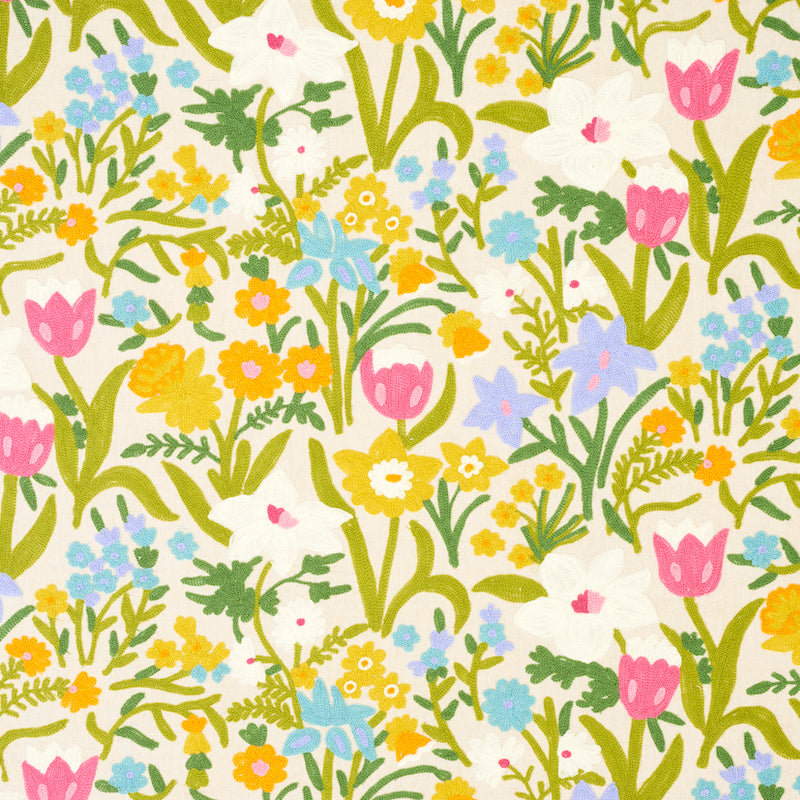 Search 78291 Crewel Garden Multi by Schumacher Fabric