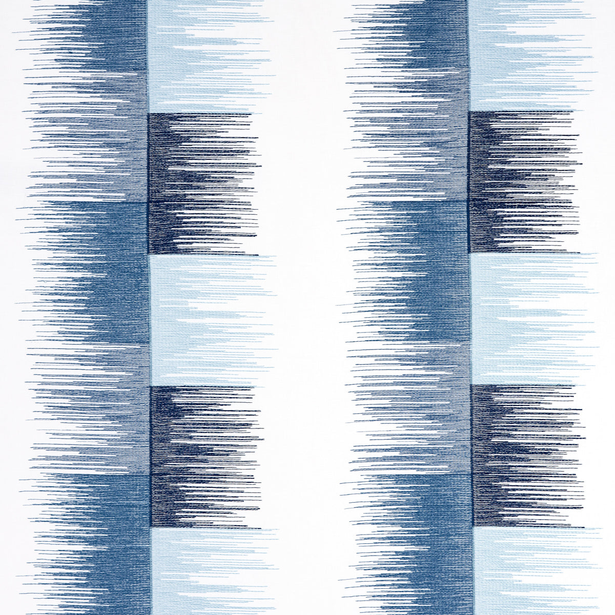 Purchase 78404 Sunburst Stripe Embroidery, Blue by Schumacher Fabric