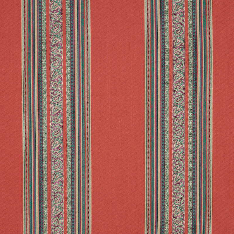 Search 78601 Markova Stripe Red by Schumacher Fabric