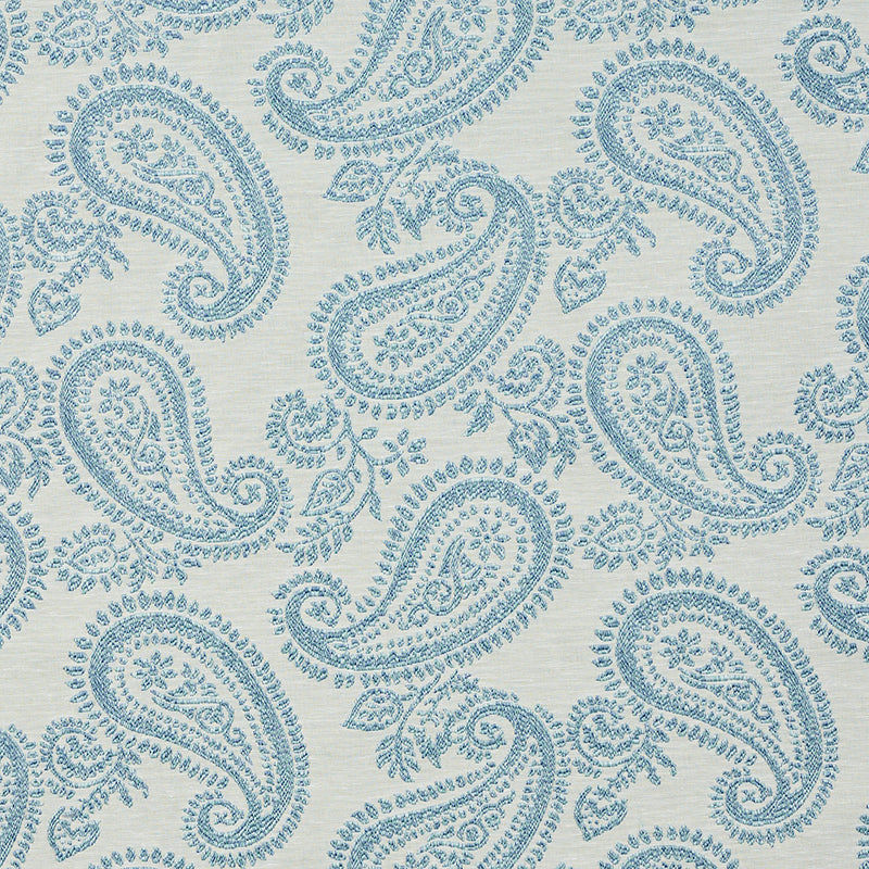 Purchase 78721 Milena Paisley Sky by Schumacher Fabric