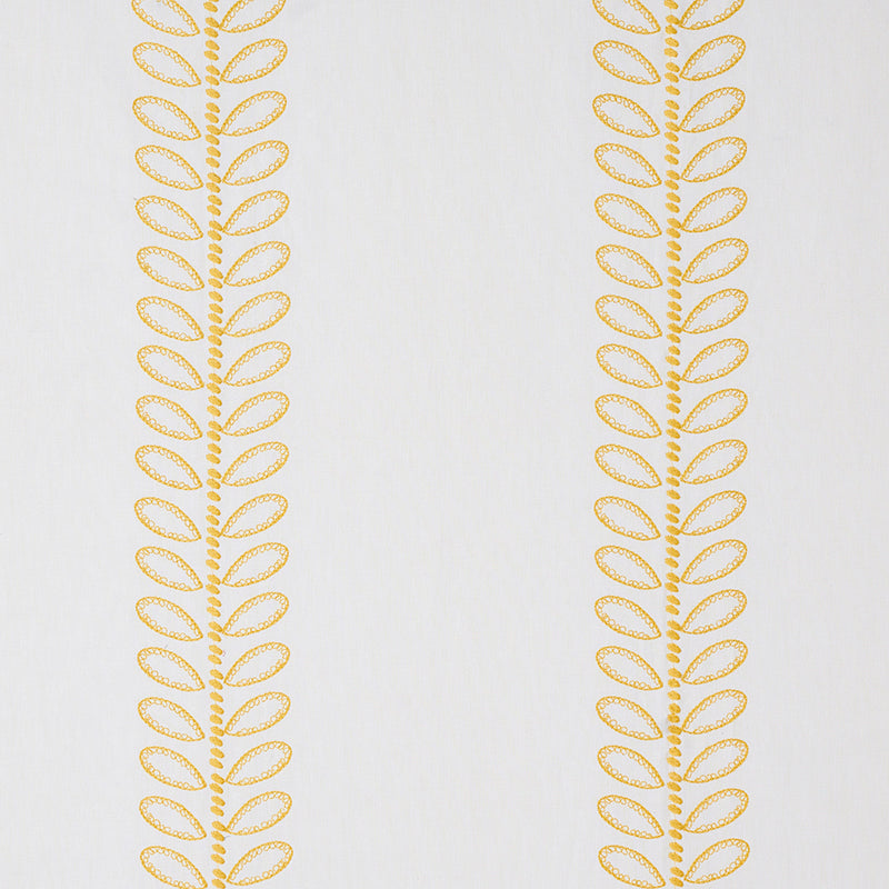 Order 78740 Camile Embroidery Yellow by Schumacher Fabric